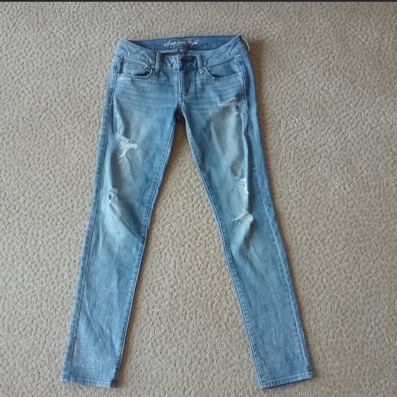 American Eagle Outfitters Jeans American Eagle Stretch Sparkle